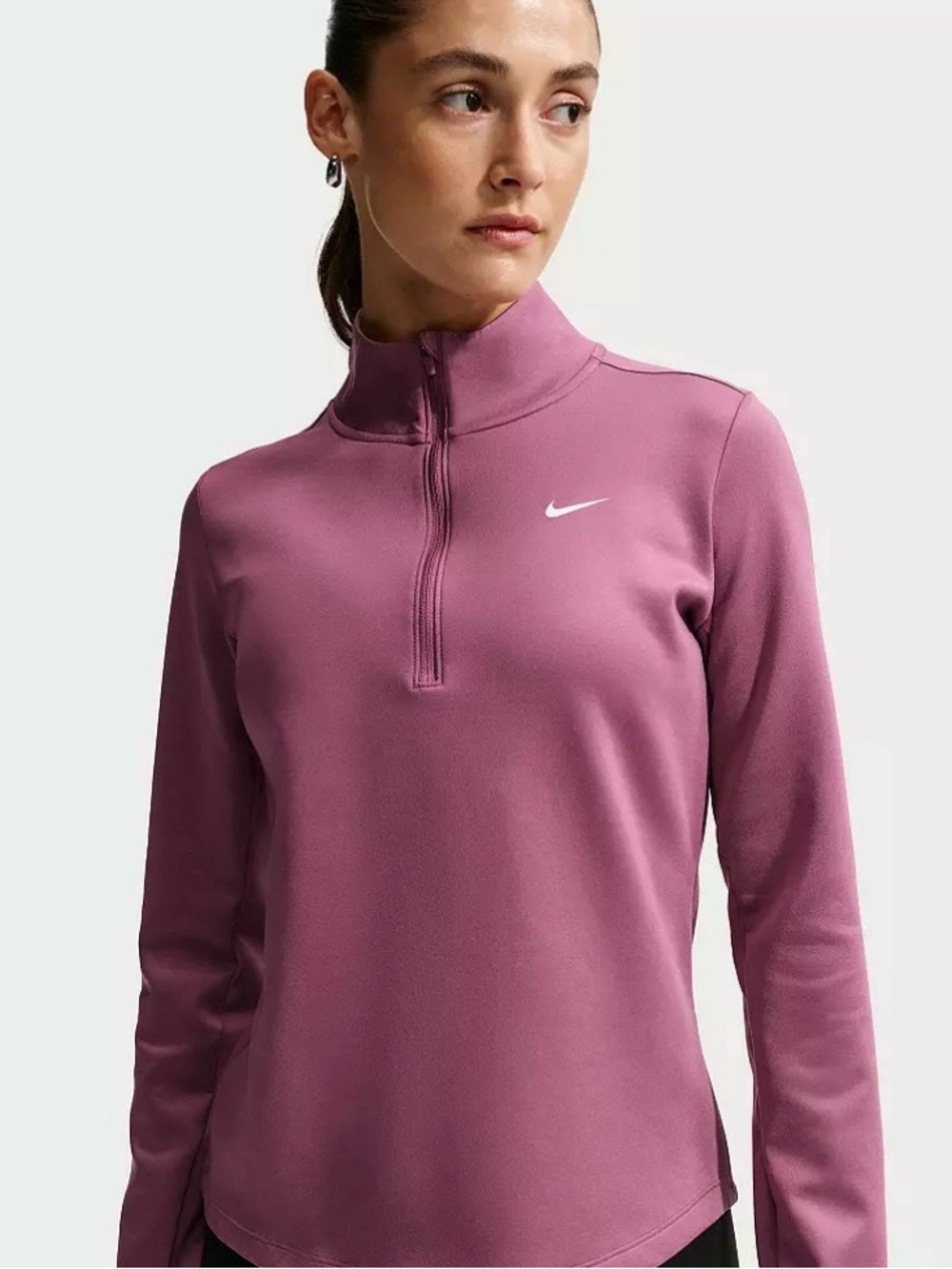 Nike One Women’s Therma Fit pullover athletic sports running jacket XL NWT